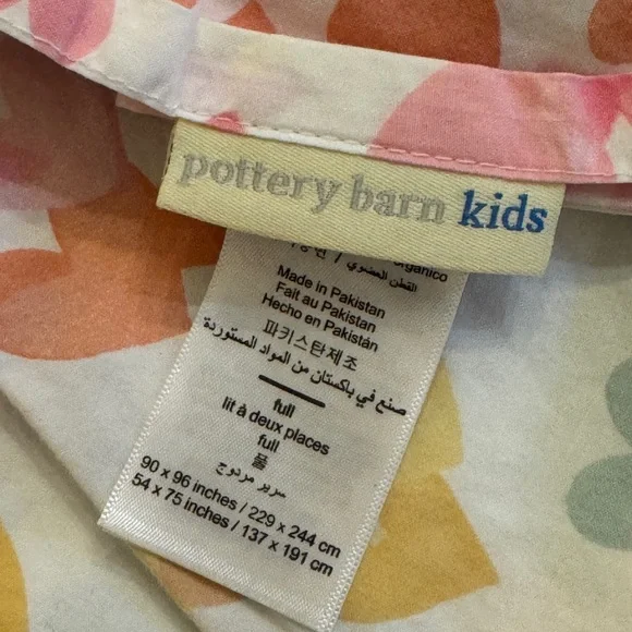 Pottery Barn Retro Heart Organic Sheet Set - Picture 4 of 4